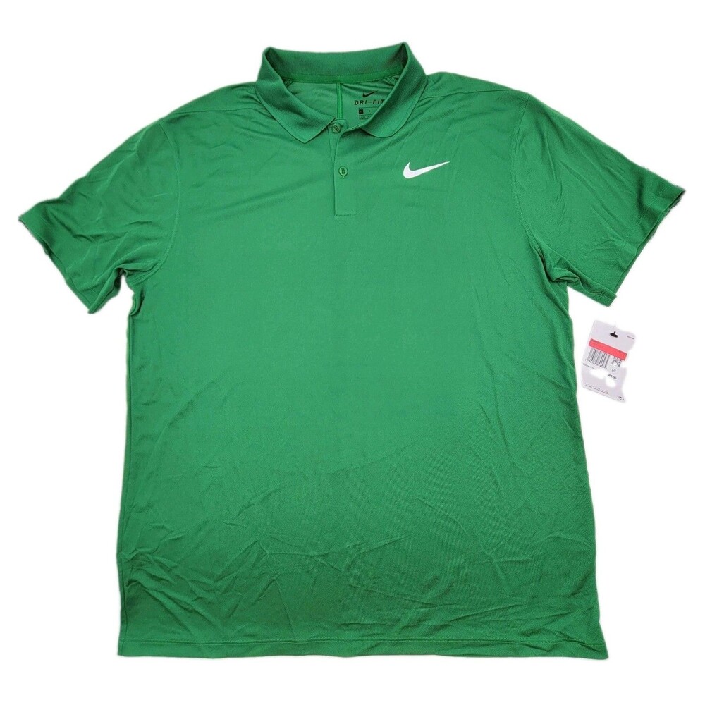 Nike Dri-Fit Victory Golf/Tennis Polo Performance Men's L  DX6946-374 NWT